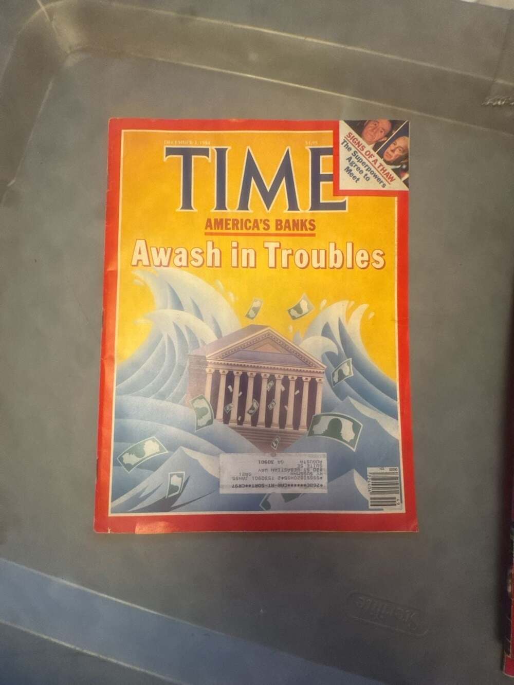Time Magazine December 3 1984 America's Banks Awash in Troubles